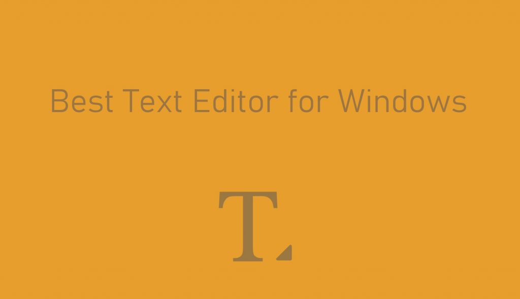 The best text editors in 2020